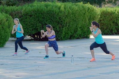 ginnastica al parco